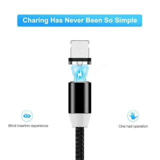 🔥Promotion🔥 Cable Magnético con enchufe Micro USB/Tipo C/iOS de Recarga Rápida [ChengA.mx] (4)