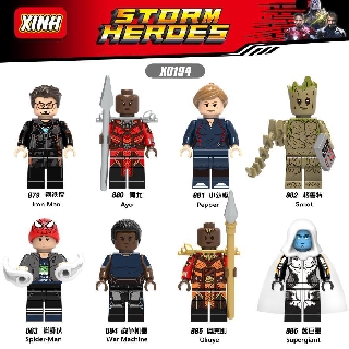 X0194 XH880 Ayo Black Panther Shuri Marvel Compatible With Lego Minifigures Avengers Endgame Building Blocks Baby Kids Toys