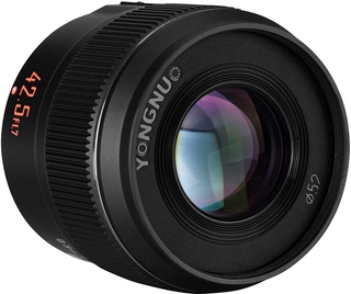 YONGNUO YN42.5mm F1.7M II lente fija de enfoque automático para cámaras Micro cuatro tercios (1)