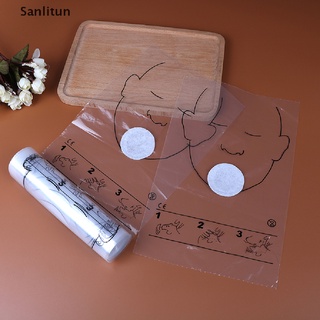 sanlitun 1 rollos 36 unids/rollo cpr cara escudo transparente cpr máscara desechable impreso venta caliente