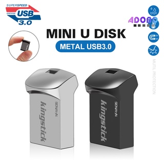 adobo kingstick 2-64gb metal mini impermeable usb 3.0 flash drive almacenamiento de datos disco u