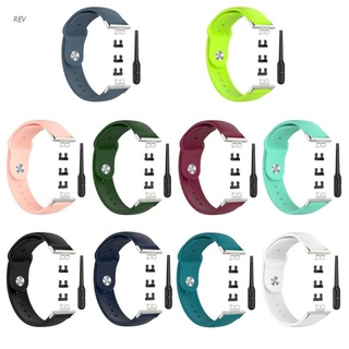 rev correa de repuesto de silicona para reloj -huawei watch fit 1.64" vivid amoled display smart band