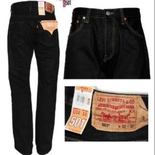 Levi Strauss 501 made in Usa Full Black
