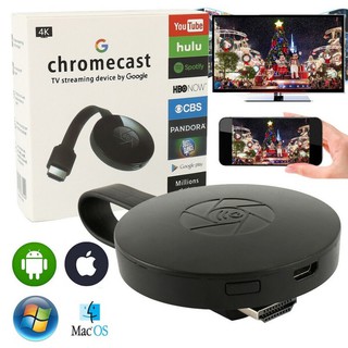 Chromecast G2 Tv Streaming inalámbrico Miracast Airplay Google Chromecast Adaptador Hdmi Dongle display