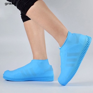 grandlarge funda de zapatos impermeable reutilizable unisex protector antideslizante para botas de lluvia