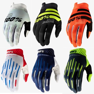 100% 6 colors bicicleta Full&medio dedo guantes deporte motocicleta montaña antideslizante Gel de ciclismo (1)