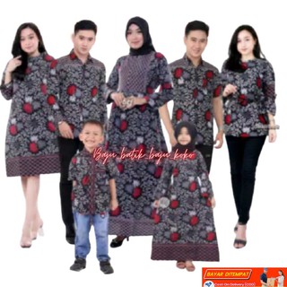 Batik pareja Batik pareja familia • Sarimbit Batik • completo completo • último