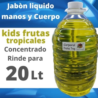 Jabon para manos Frutas Kids Concentrado para 20 litros Pcos64