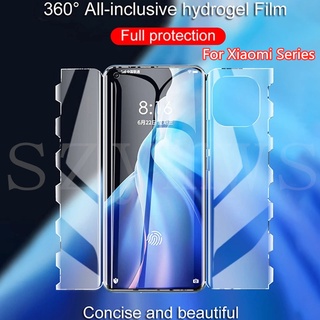 Redmi Note 8/9/10S Todo Incluido Hidrogel Película Protector De Pantalla 360 ° Para Xiaomi 12/12X/12Pro Series (2)