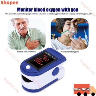 ★★ Tri-color Backlit Infrared Thermometer And Single Color Finger Clip Oximeter