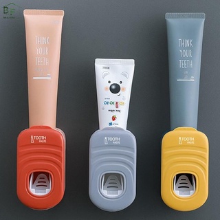 Dispensador de pasta de dientes exprimidores de pasta de dientes a prueba de polvo soporte de cepillo de dientes soporte de pared accesorios de baño conjunto