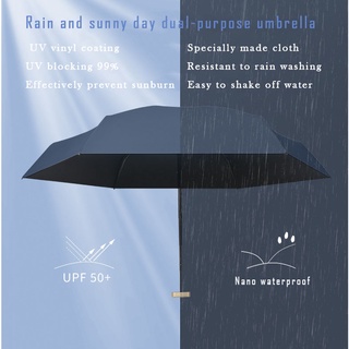 Mini paraguas portátil para sol al aire libre paraguas de protección UV paraguas plegable paraguas Super ligero 14 CM (4)