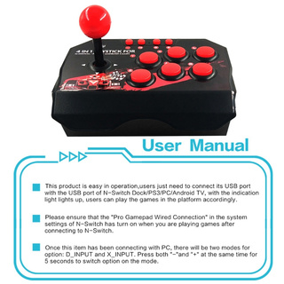 IMA/USB Arcade Game Controller Board with Rocker Buttons Joysticks for N-Switch (5)