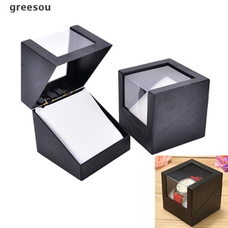 greesou - caja de reloj de pulsera (78 x 78 mm, plástico, pendiente, soporte de almacenamiento, joyería, mx)