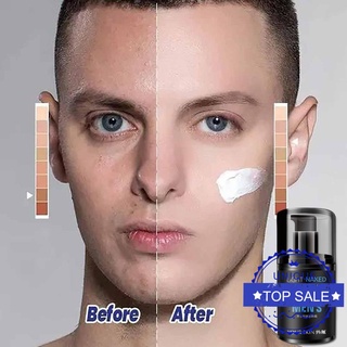 Nuevo 50g hombres BB crema cara crema luz maquillaje corrector líquido base piel iluminar acné P5N2
