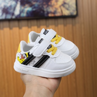 WALKERS 2021 nuevos zapatos de bebé recién nacido niños niñas diseño de dibujos animados primeros caminantes niños niños pequeños cuero de la PU suela suave zapatillas de deporte (3)