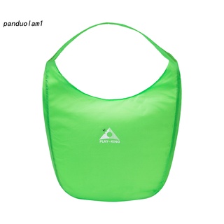 pandu agradable a la piel plegable pequeña bolsa de comestibles actividad al aire libre plegable bolsa de compras tamaño compacto para viajes (2)