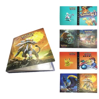Pikachu Bluesky Álbum Lista De Libros Titular De La Hoja Colectores Para 240Pcs Pokemon Tarjetas