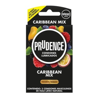 Prudence Mix Caribbean Preservativos Caja Con 5 Condones