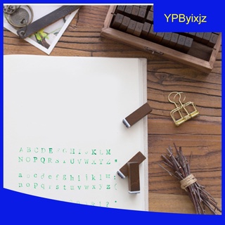 70pcs DIY número alfabeto combinación letra sello diario Ablum boda letra madera sello conjunto con madera Vintage