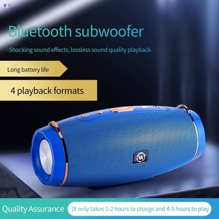 Altavoz portátil estéreo Bass inalámbrico compatible con Bluetooth USB/TF/FM Radio fuerte impermeable BOLONG