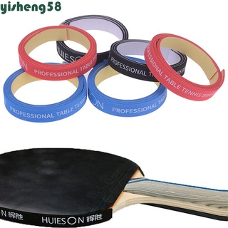 Yisheng - cinta de esponja portátil de protección, 4 unidades, raqueta de Ping Pong, raqueta de tenis de mesa, anticolisión, calidad, accesorios de raqueta práctica, protección de los lados de la cinta, Multicolor
