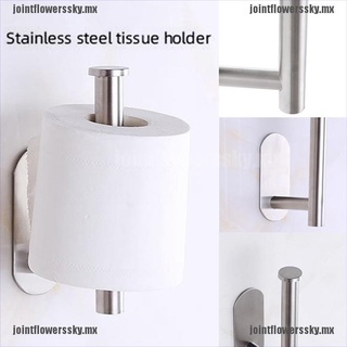 jo4mx soporte de papel higiénico de acero inoxidable para baño, cocina, rollo de papel tom