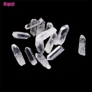 [Nignji] Lote De 50g luz De Cristal Natural De cuarzo blanco/puntos/varita acabada