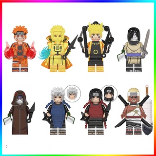 Brinquedos infantil Lego Naruto Action Figure Educativos Blocos de Montar Infantil Toys Mini para Crianças Presentes Colecionáveis