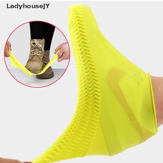 LadyhouseJY Waterproof Shoe Cover Silicone Material Unisex Outdoor Reusable Shoes Protectors Hot Sell (8)