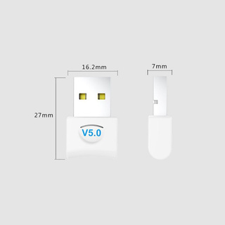 USB V5.0 Adaptador Inalámbrico Bluetooth Receptor Mini Dongle 5.0 Para Ordenador PC (6)