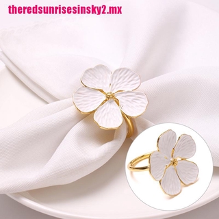 Niu Wedding simple plum napkin napkin 5 petals lucky flower napkin ring napkin ring