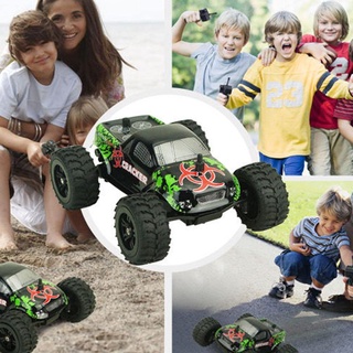 Promoción 1: 32 Escala Completa 4ch 2wd 2.4ghz Mini todoterreno Rc Racing carro camión vehículo De Alta velocidad 20km/H juguete Remoto Para niños