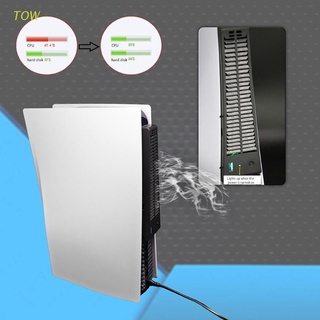 TOW Cooling 3 ventiladores enfriador juego accesorios externos Super ventilador de refrigeración extendido USB interfaz para consola PS5