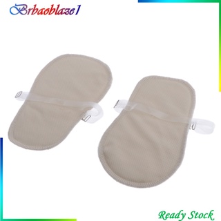 Almohadilla de 2 piezas para protectores de transpirabilidad para absorción de sudor
