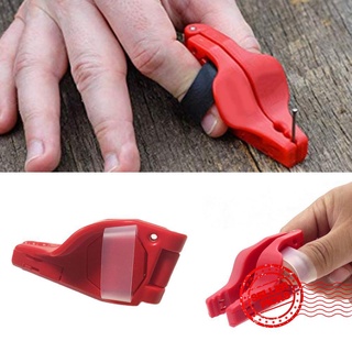1PC Plastic Nails Holder Safety Nail Finger Protector Nailing Easy For Safety Position to Guide O9K6