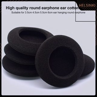 [hel] 2 piezas//5//6 cm auriculares esponja almohadillas de repuesto accesorio de auriculares