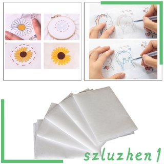 5 Sheets Water Soluble Embroidery Stabilizer Wash Away Easily for Topping (1)