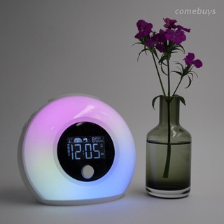 Com* despertador LED luz despertador luz de noche para niños reloj Digital para dormitorios