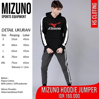Mizuno Sportwear sudadera con capucha jersey Chamarra