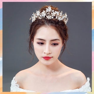 POP|Ready Great Butterfly Bridals Tiaras Crowns Baroque Gold Brides Hairbands Wedding Hair accessories Prom Jewelry Gifts (6)