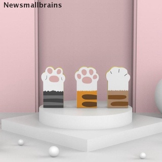 newsmallbrains 3 piezas esponja de garra de gato limpiando cepillo de descontaminación olla lavar platos esponja bloque nsb