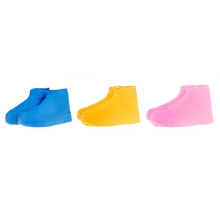 Botas impermeables cubierta de zapatos de silicona material unisex zapatos protectores botas de lluvia para interior al aire libre días lluviosos Neutral/verano