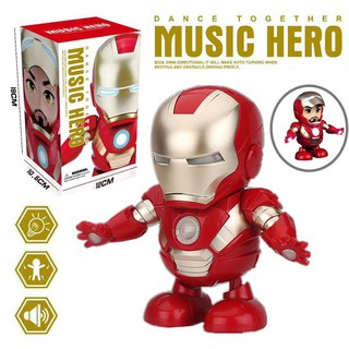 Acittshop Iron Man Dancing Robot juguete