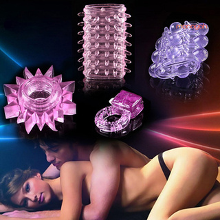 (juguete sexual) 5 piezas diferentes anillos del pene polla anillos eyaculación Delay juguetes sexuales juguetes adultos