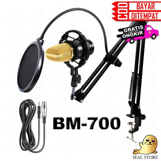 (Nuevo) micrófono condensador de estudio soporte de choque - BM700