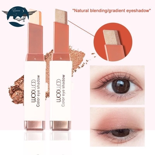 NEW Double Color Eyeshadow Stick Stereo Gradien Lying Silkworm Shimmer Eye Shadow Bar Cream Pen Eye Makeup Cosmetics