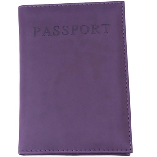 Leather Passport Holder Travel Passport Card Holder (5)