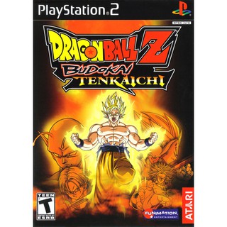 Dragon Ball Z Budokai Tenkaichi Dvd Cassette PS2 tarjeta de juego