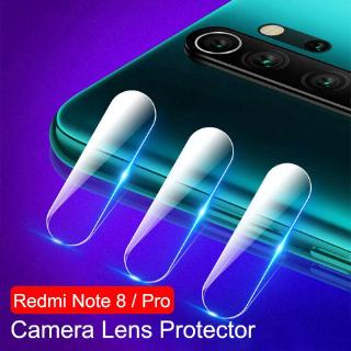 3 pzas Para Xiaomi Redmi Note 8/Note 8 Pro Lente De cámara trasera De vidrio templado protector